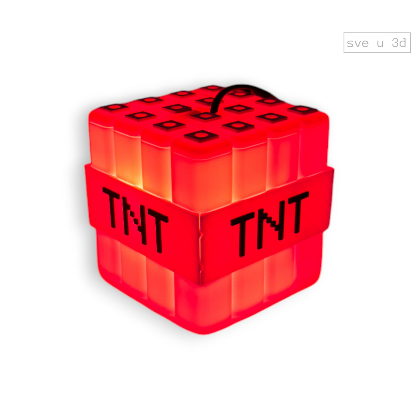 Minecraft TNT Lampa
