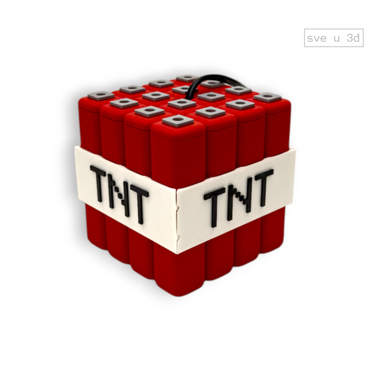 Minecraft TNT Lampa