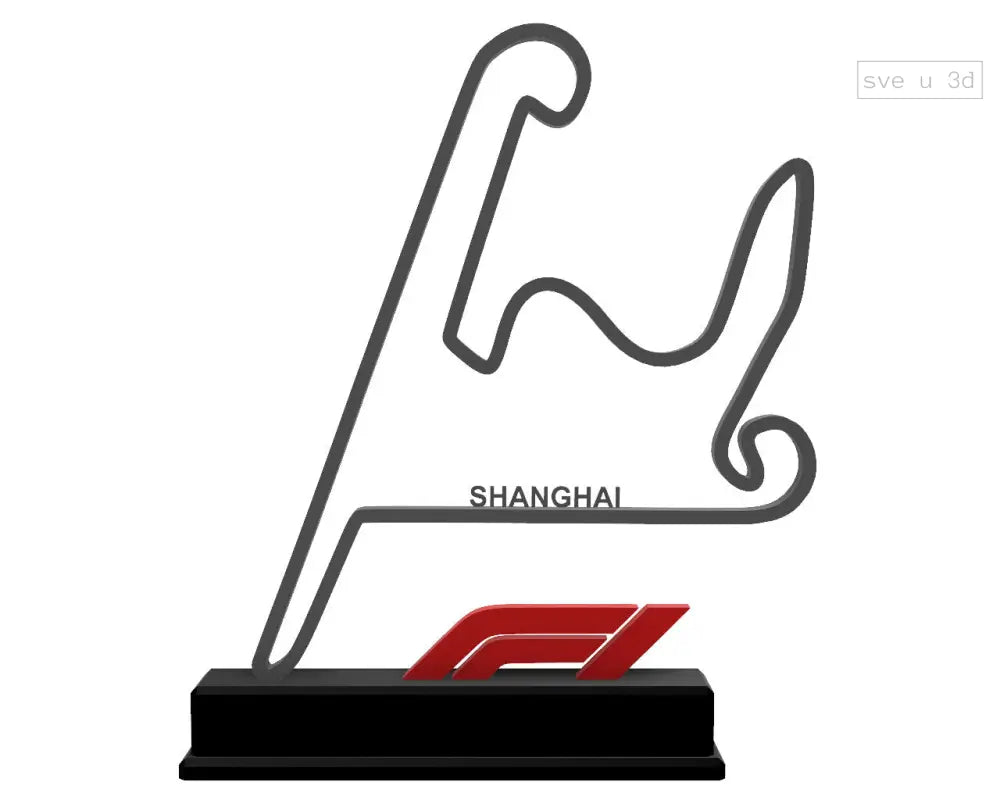 Formula 1 Trofej | F1 Maketa China Gp - Shanghai / Ne Automoto