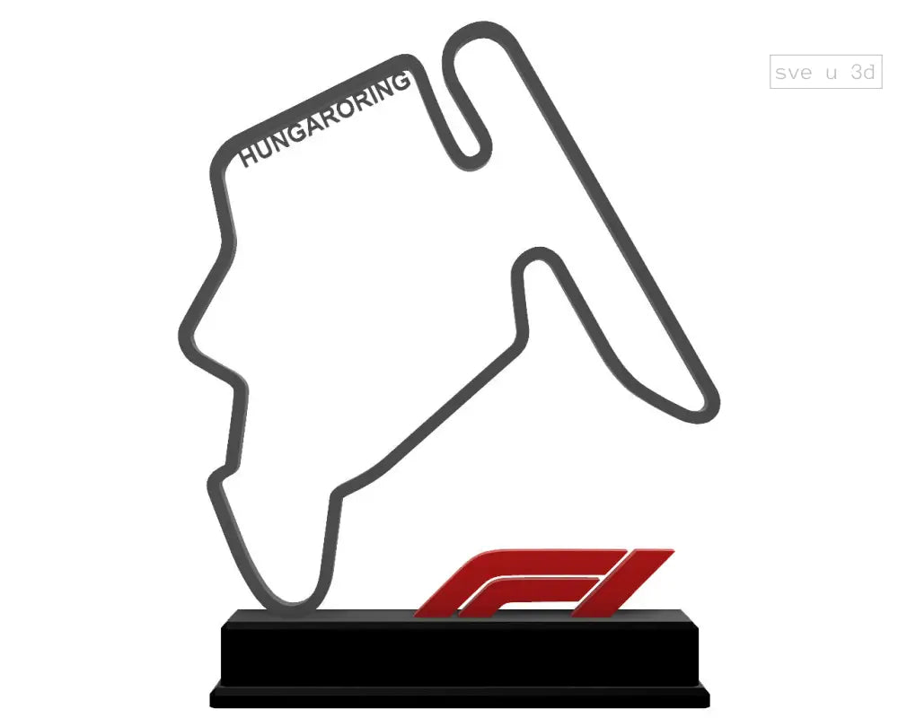 Formula 1 Trofej | F1 Maketa Hungary Gp - Budapest / Ne Automoto