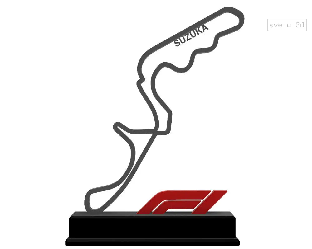 Formula 1 Trofej | F1 Maketa Japan Gp - Suzuka / Ne Automoto