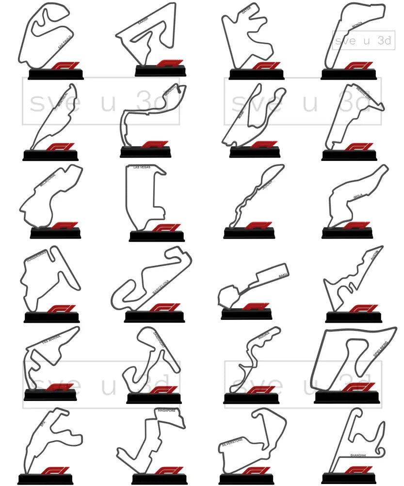 Formula 1 Trofej | F1 Maketa Želim Drugu Trku (Navedite U Dodatnoj Napomeni Korpi) / Ne Automoto