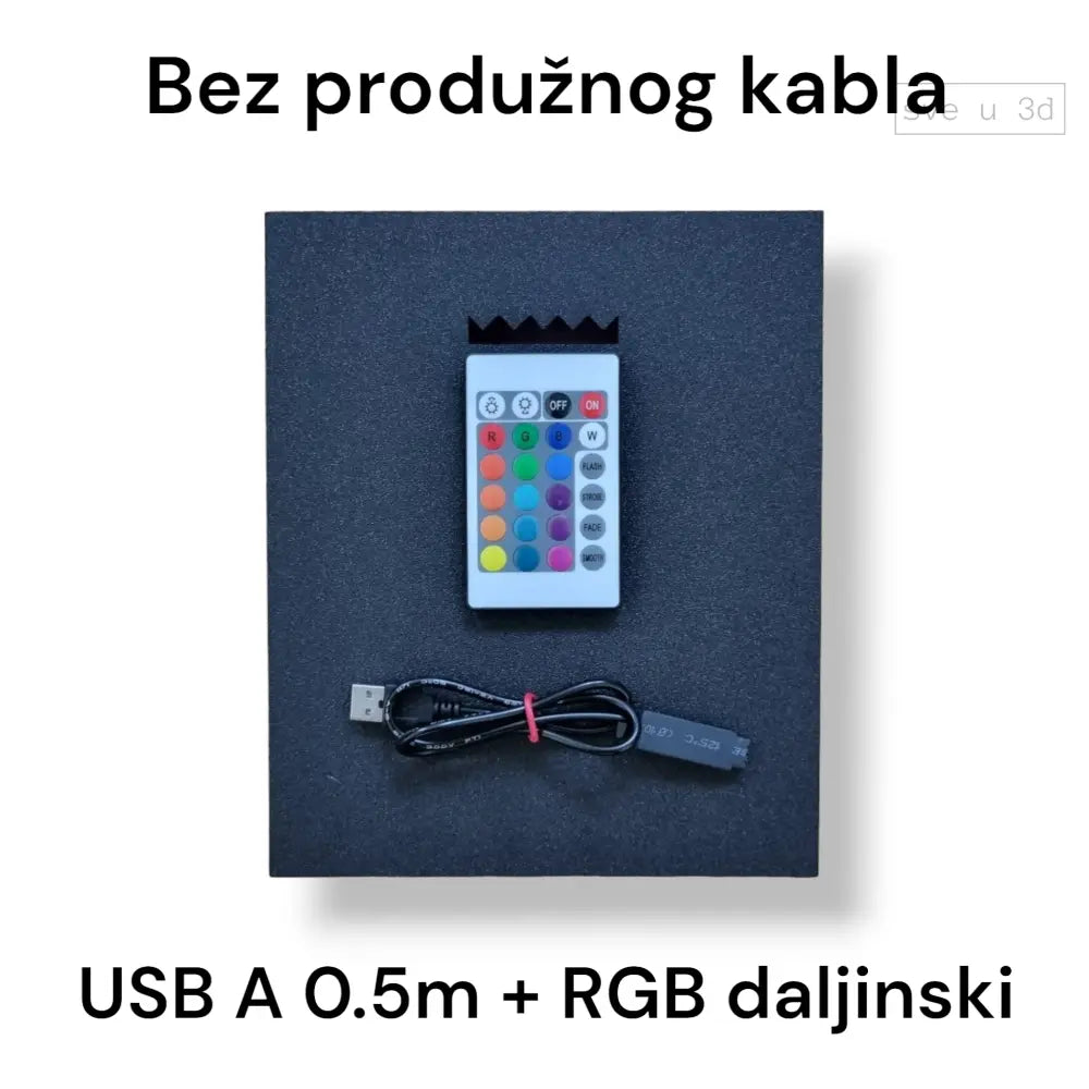 Lampica Za Akumulator Zidna Lampa | Battery Low Stona Bez Produžnog Kabla Automoto